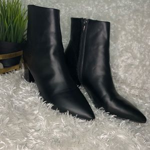 Nine West Black Booties Size 9 Style Iliora 3